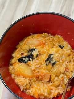 納豆キムチ卵かけご飯☆TKGアレンジ🥚-レシピのメイン写真