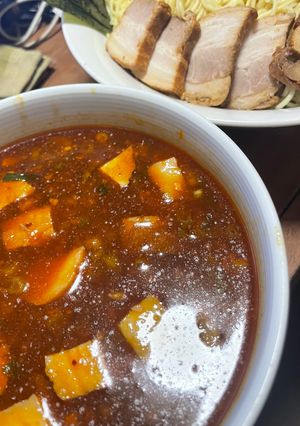 ピリ辛和風つけ麺タレ-レシピのメイン写真