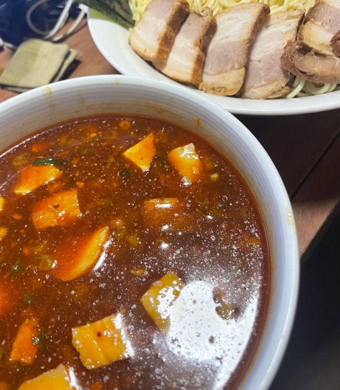 ピリ辛和風つけ麺タレ-レシピのメイン写真