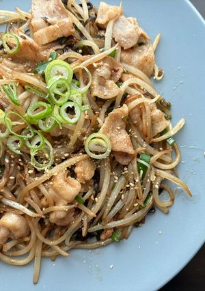豚バラ＋もやし×塩昆布＋甜麺醤-レシピのメイン写真