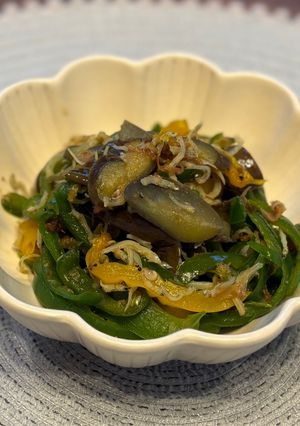 夏野菜のおかかじゃこ炒め-レシピのメイン写真