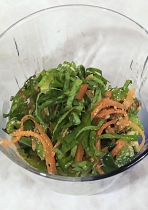 ピーマンとにんじんの香味ナムル　しそ風味-レシピのメイン写真