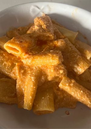 ンドゥーヤとリコッタのパスタ-レシピのメイン写真