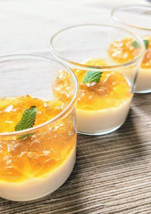 そば茶と豆乳のゼリー-レシピのメイン写真
