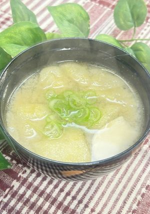 松山あげ食べたことある？松山あげの味噌汁-レシピのメイン写真