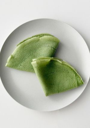 緑のクレープ-レシピのメイン写真
