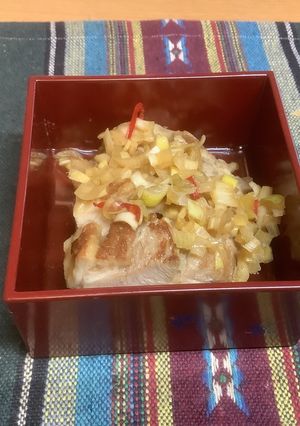 我が家の鶏の南蛮漬け(正月)-レシピのメイン写真