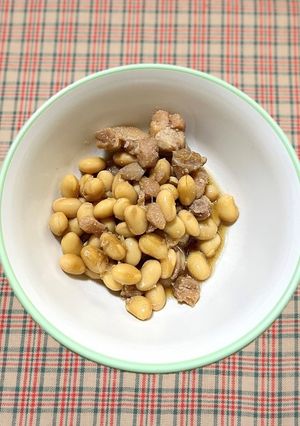 【学校給食】鶏肉と大豆のしょうゆ煮-レシピのメイン写真