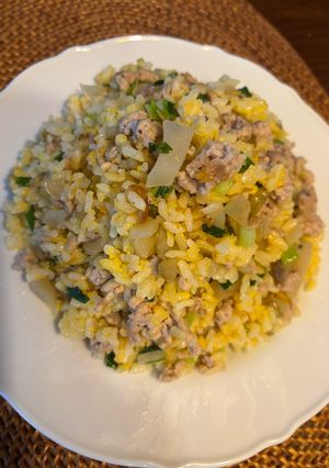 ザーサイ豚たま黄金炒飯-レシピのメイン写真