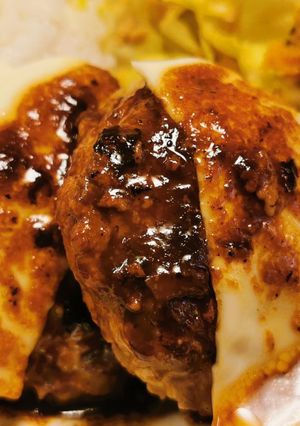 簡単！基本ハンバーグ-レシピのメイン写真
