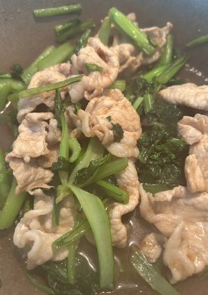 つけ菜の豚肉炒め-レシピのメイン写真