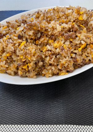 超簡単‼材料2つで出汁かおるチャーハン-レシピのメイン写真