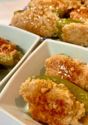 節約&満足！豆腐でかさ増しピーマン肉詰め-レシピのメイン写真