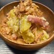 さつまいも ポテトサラダ ベーコン 簡単