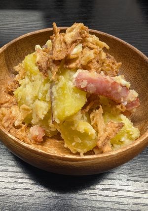 さつまいも　ポテトサラダ　ベーコン　簡単-レシピのメイン写真