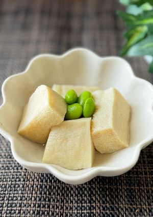 レンジで簡単♪プルプル高野豆腐の煮物-レシピのメイン写真