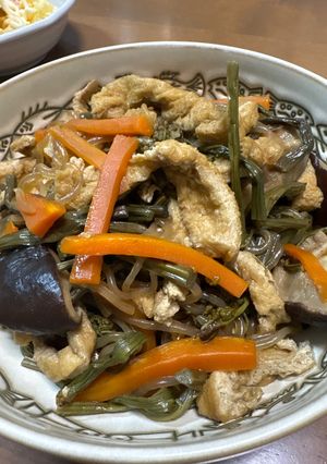 わらびの煮物-レシピのメイン写真