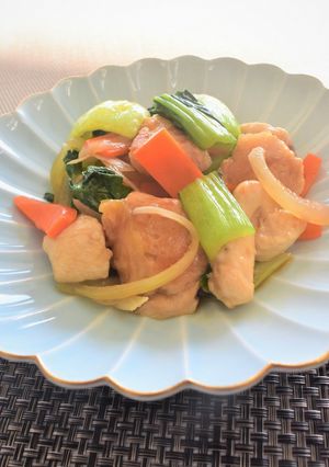 鶏むね肉のオイスターソース炒め-レシピのメイン写真
