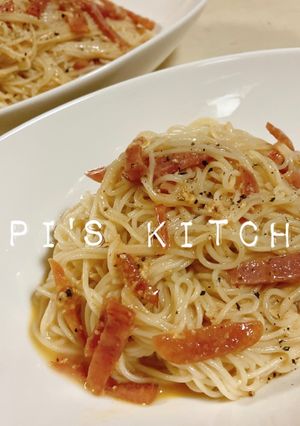 ⭐︎冷製カルボナーラそうめん改⭐︎-レシピのメイン写真