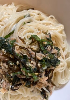 ツナ大葉和えそうめん-レシピのメイン写真