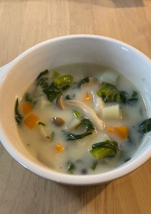 万能!野菜のクリーミーソース（スープ）-レシピのメイン写真