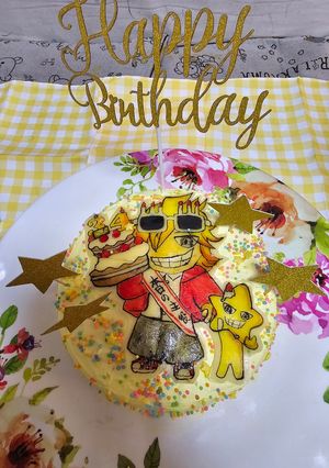 リアルピースこーたバースデーケーキ～♪-レシピのメイン写真