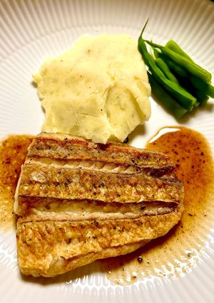 イトヨリ鯛のムニエル　黒酢バターソース-レシピのメイン写真