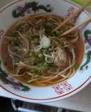 5分で簡単！焼きそば麺で醤油ラーメン風