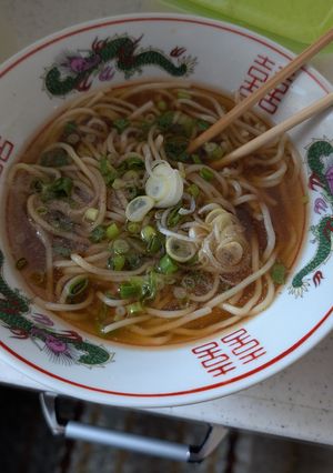 5分で簡単！焼きそば麺で醤油ラーメン風-レシピのメイン写真