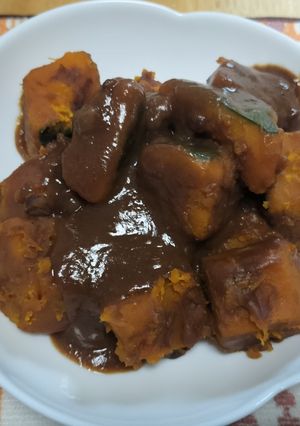冬至南瓜のいとこ煮-レシピのメイン写真