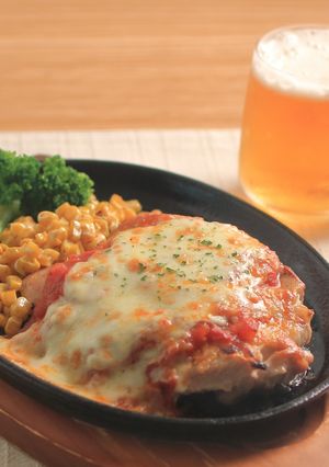ジューシーチキンのアラビアータチーズ焼き♪-レシピのメイン写真