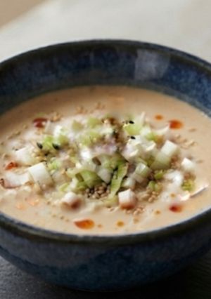 夏の夕食♪余った素麺に旨辛ダレ♪ダイエット飯-レシピのメイン写真