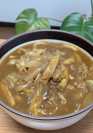 だし香る！新玉ねぎたっぷりカレーうどん-レシピのメイン写真