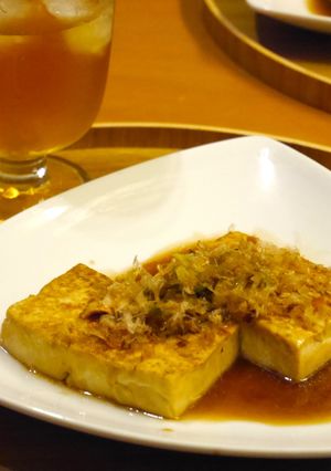 豆腐ステーキ★長ねぎソース-レシピのメイン写真