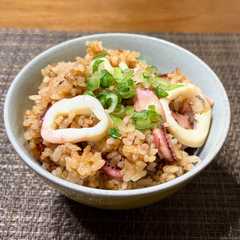 รูปของ イカの炊き込みご飯