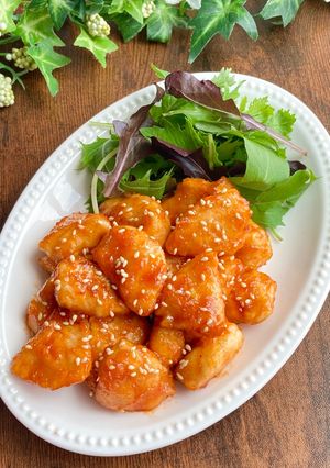 辛くない♩ヤンニョムチキン風ささみ-レシピのメイン写真