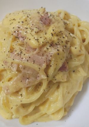 豆乳カルボ-レシピのメイン写真