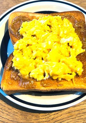5倍麹味噌と塩麹の発酵オープンサンド-レシピのメイン写真