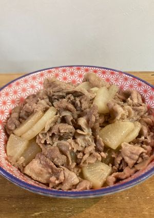ご飯のお供に♪豚バラ大根-レシピのメイン写真