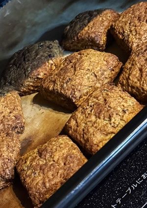 茹で小豆の抹茶スコーン-レシピのメイン写真
