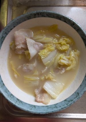とっても簡単★白菜と豚肉のクリーム煮-レシピのメイン写真