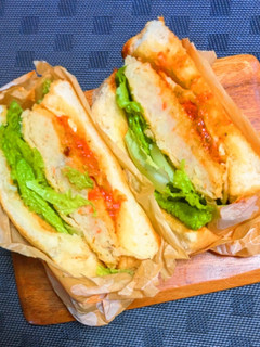 トマトソースのコロッケサンド-レシピのメイン写真