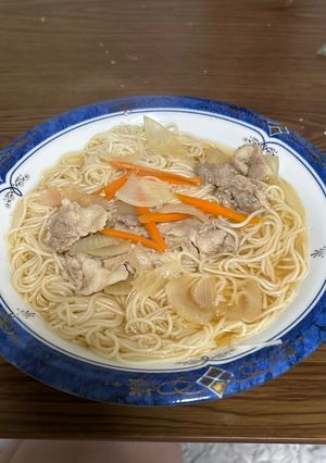 沢煮椀の温そうめん-レシピのメイン写真