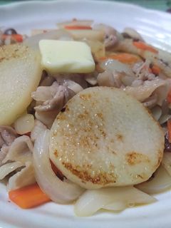 豚バラ肉長芋炒め-レシピのメイン写真