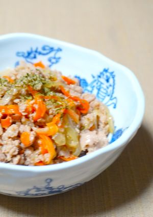 パパッと豚そぼろ♪（常備菜）-レシピのメイン写真