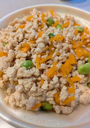鶏そぼろごはん-レシピのメイン写真