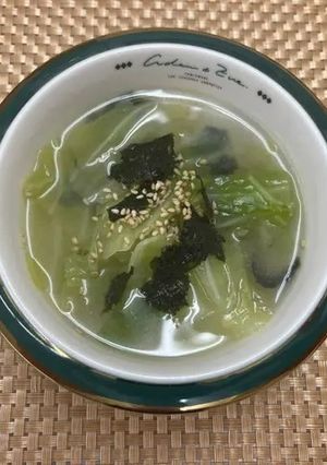 ちぎりキャベツのスープ by 草津市-レシピのメイン写真