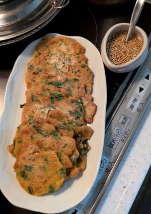 納豆大量消費！もちもち納豆ニラチヂミ-レシピのメイン写真