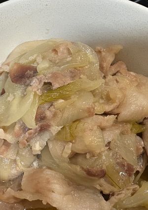 ホットクック幼児食きのこ麹の優しい豚肉煮-レシピのメイン写真