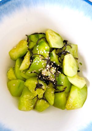 簡単副菜☆きゅうりと塩昆布の和え物-レシピのメイン写真